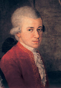 Portrait of Wolfgang Amadeus Mozart